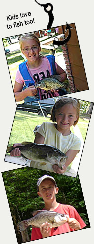 kids love to fish